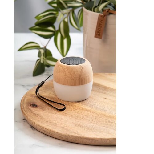 Bluetooth speaker met LED-licht Naturel