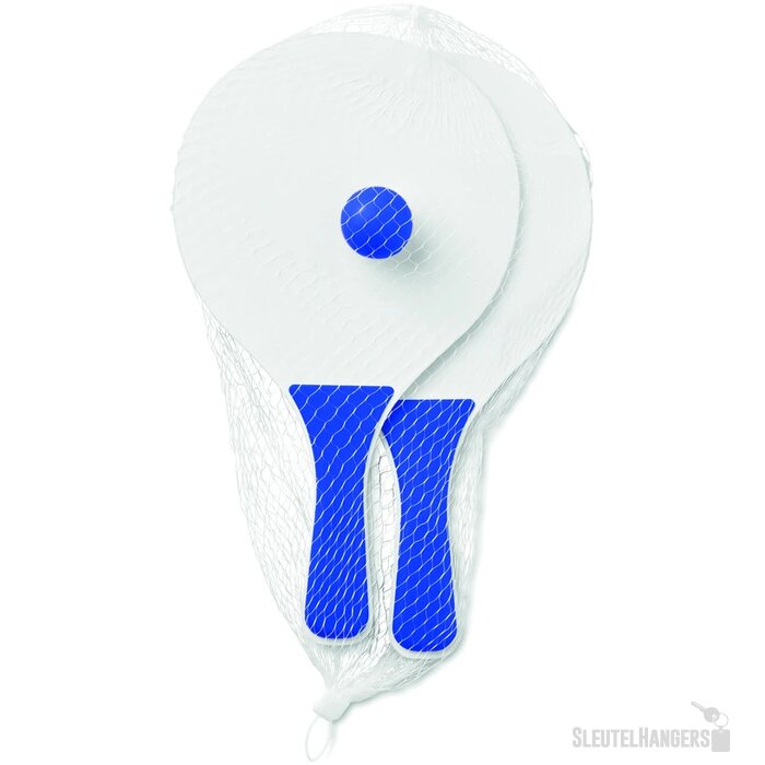 Mini strand tennisset Mini match royal blauw