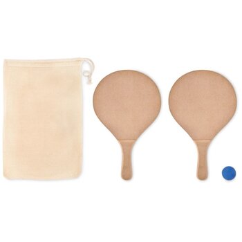 Strand tennisset Raquet hout