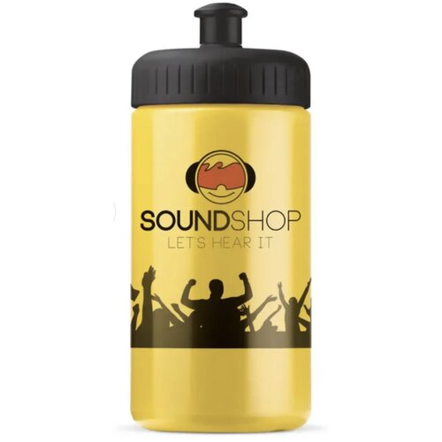 Sportbidon classic 500ml geel