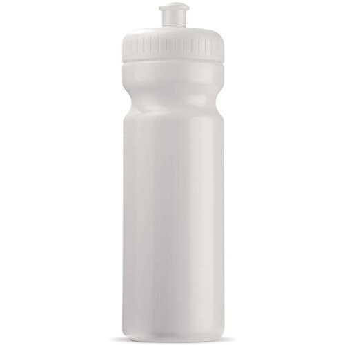 Sportbidon classic 750ml wit