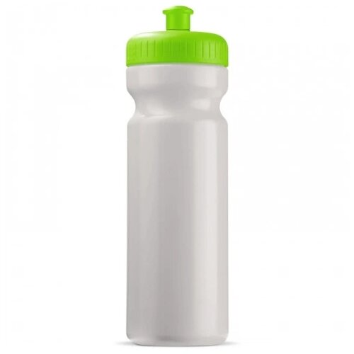 Sportbidon classic 750ml wit / licht groen