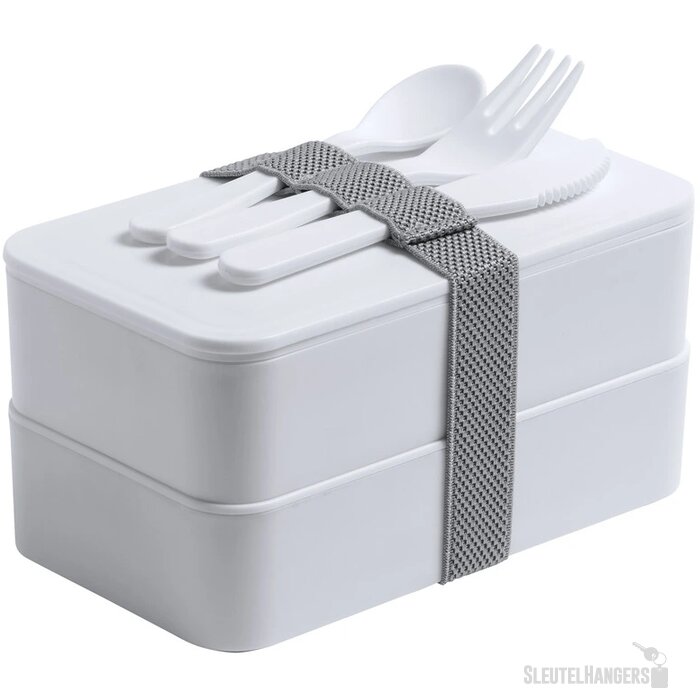 Fandex Antibacteriële Lunchbox Wit