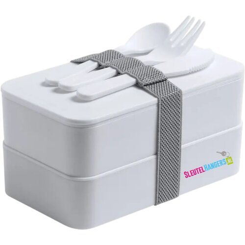 Fandex Antibacteriële Lunchbox Wit