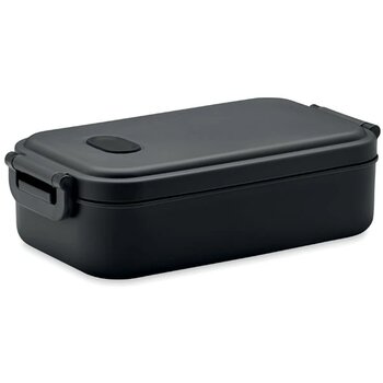 Gerecyclede pp lunchbox (800ml) Zwart