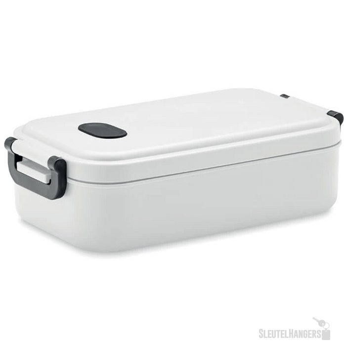 Gerecyclede pp lunchbox (800ml) Wit