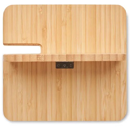 3-in-1 15w draadloze oplader Boogar hout
