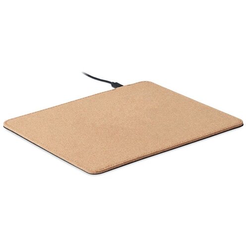 Muismat met 15w oplader Wireless matty Beige