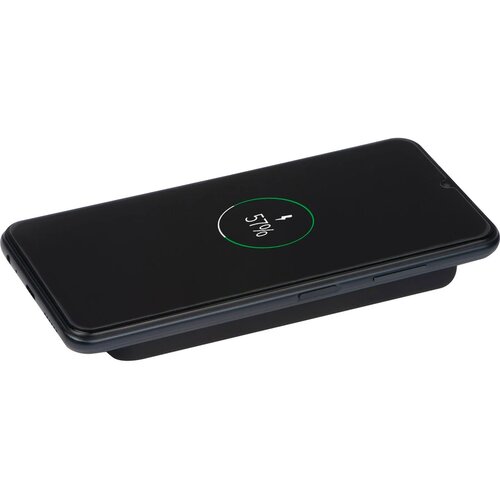 Powerbank en draadloze oplader (8000 mAh) Beige