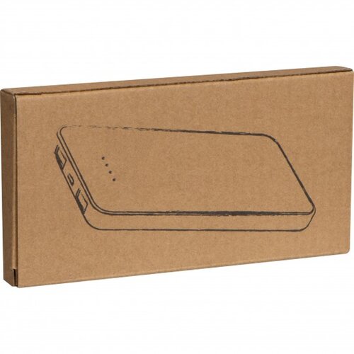 Powerbank en draadloze oplader (8000 mAh) Beige