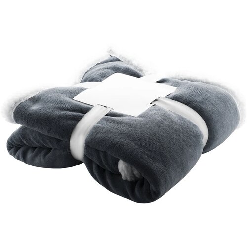 Sammia Coral Fleece Deken Donkergrijs