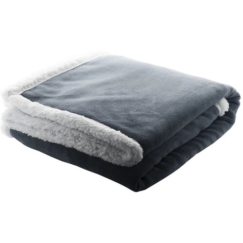 Sammia Coral Fleece Deken Donkergrijs
