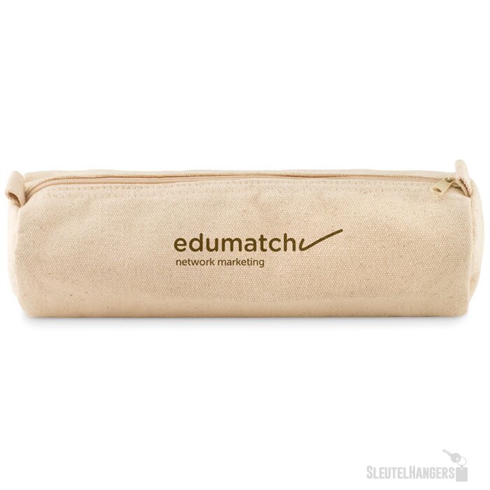 Katoenen etui Natu pouch beige