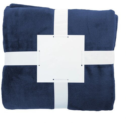 RPET flanellen deken Blauw