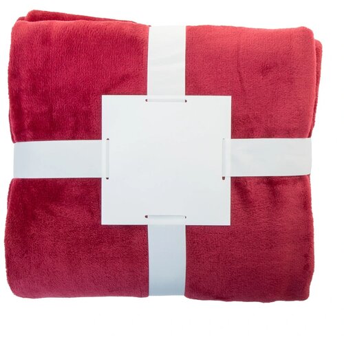 RPET flanellen deken Bordeaux