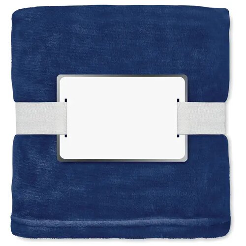 RPET flanellen fleece deken Blauw