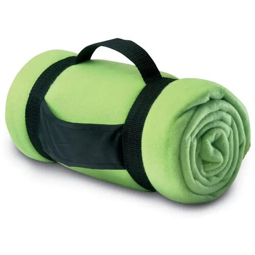 Fleece deken Stavenger Limoengroen