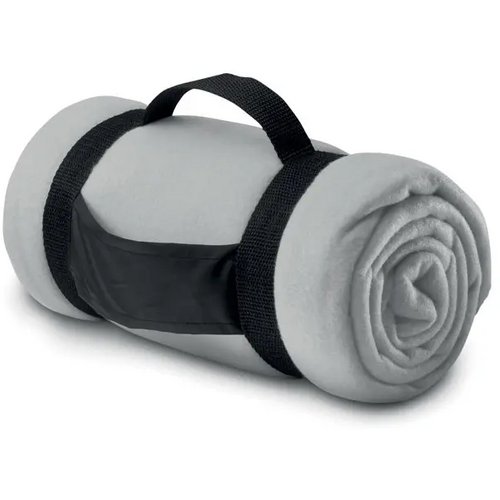 Fleece deken Stavenger Zilver