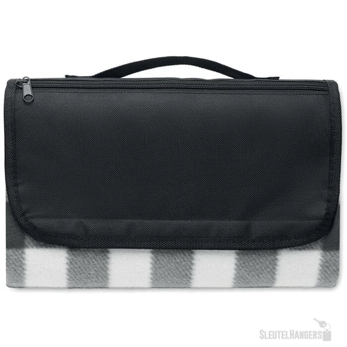 Rpet fleece deken 150 gr/m² Caly zwart