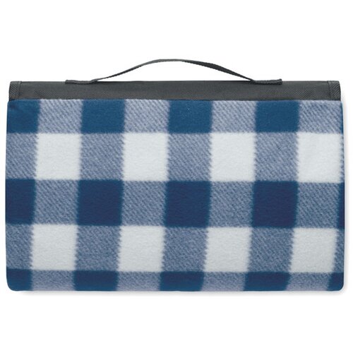 Rpet fleece deken Caly Blauw