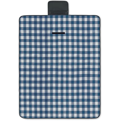Rpet fleece deken Caly Blauw