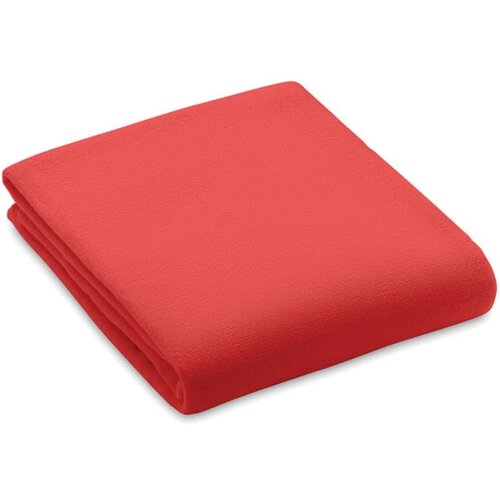 RPET polar fleece deken Rood