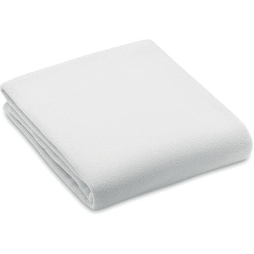 RPET polar fleece deken Wit