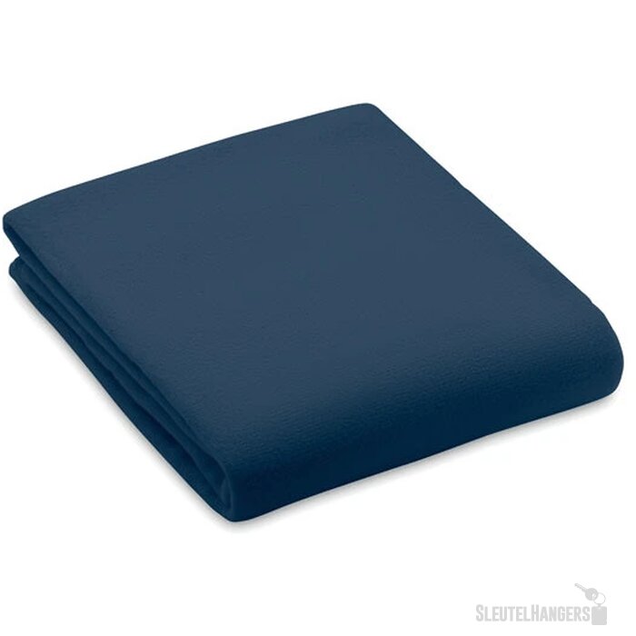 Rpet fleece deken 130gr/m² Bogda blauw