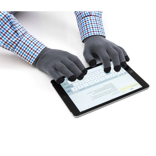 Tellar Handschoen Touchscreen Donker Grijs