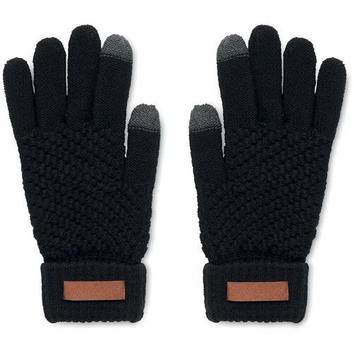 Rpet touchscreen handschoenen Takai zwart