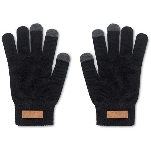Rpet tactiele handschoenen Dactile zwart