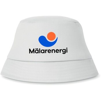 Katoenen zonnehoed Wit Katoenen zonnehoed Wit