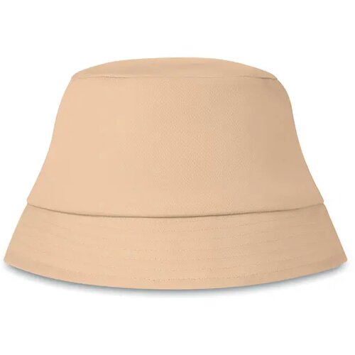 Katoenen zonnehoed Beige