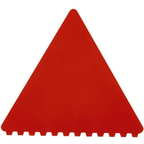 Driehoek ijskrabber Rood