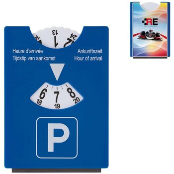 Parkeerschijf 2-in-1 Europa blauw