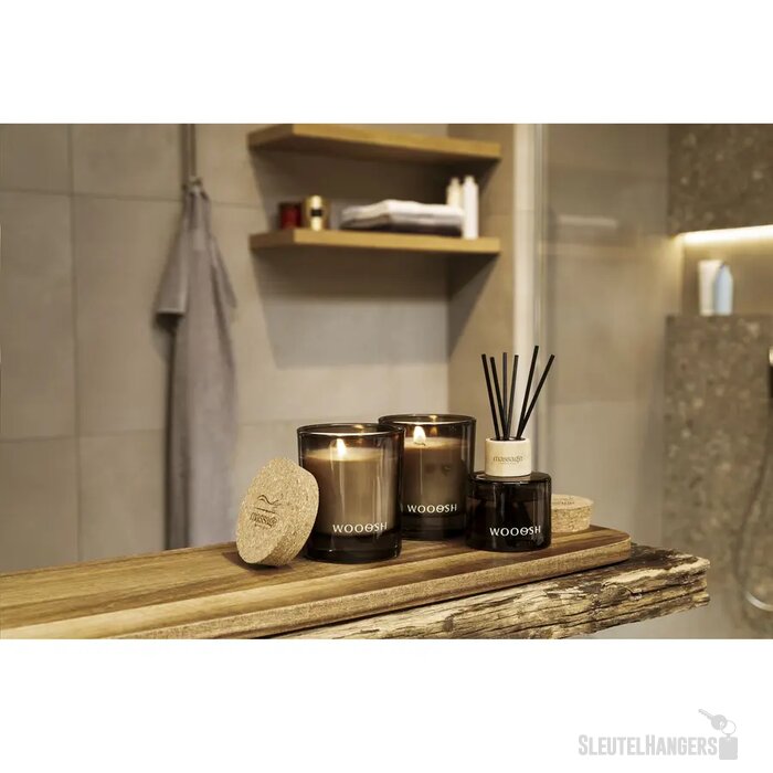 Wooosh Scented Candle Hidden Fig Geurkaars Bruin