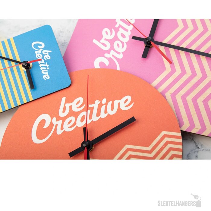 Betime Wood D Custom Made Wandklok Natuurlijk