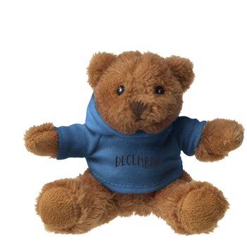 Hoodedbear knuffelbeer Blauw Hoodedbear knuffelbeer Blauw