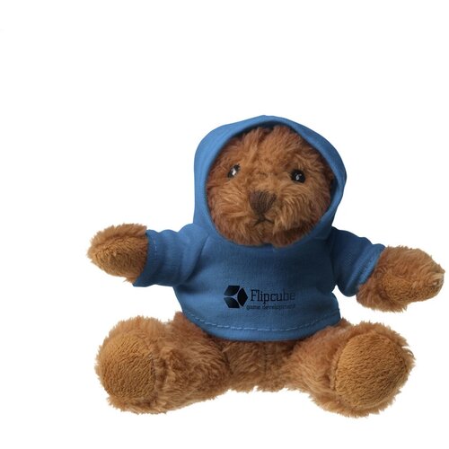 Hoodedbear knuffelbeer Blauw
