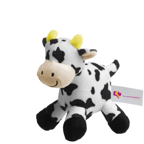 Superzachte koe knuffel Zwart/Wit