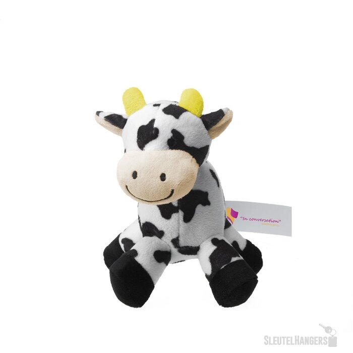 Superzachte koe knuffel Zwart/Wit