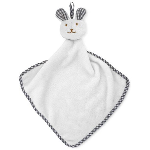 Pluche konijn knuffeldoekje Wit