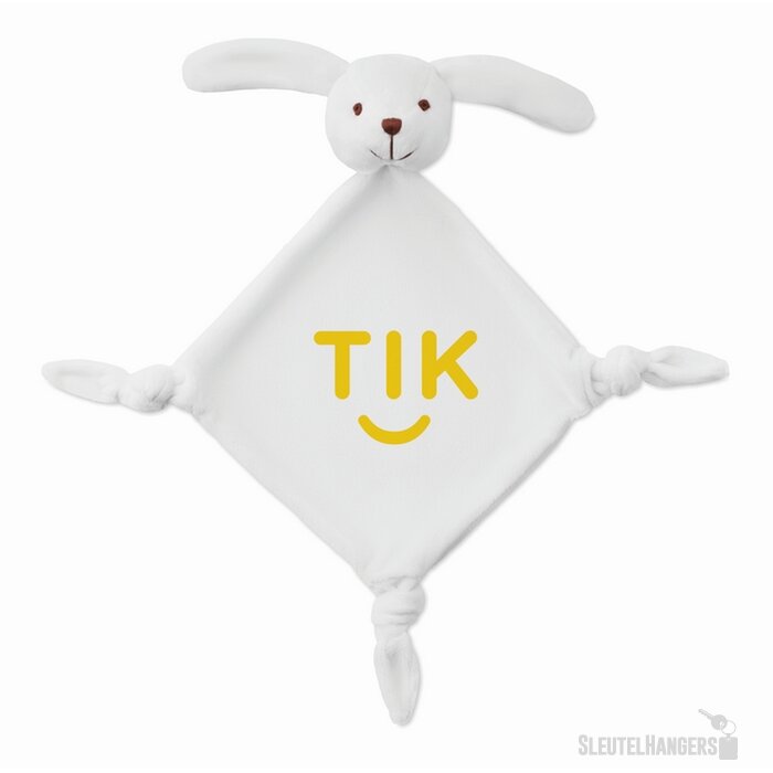 Pluche tutdoekje Wit