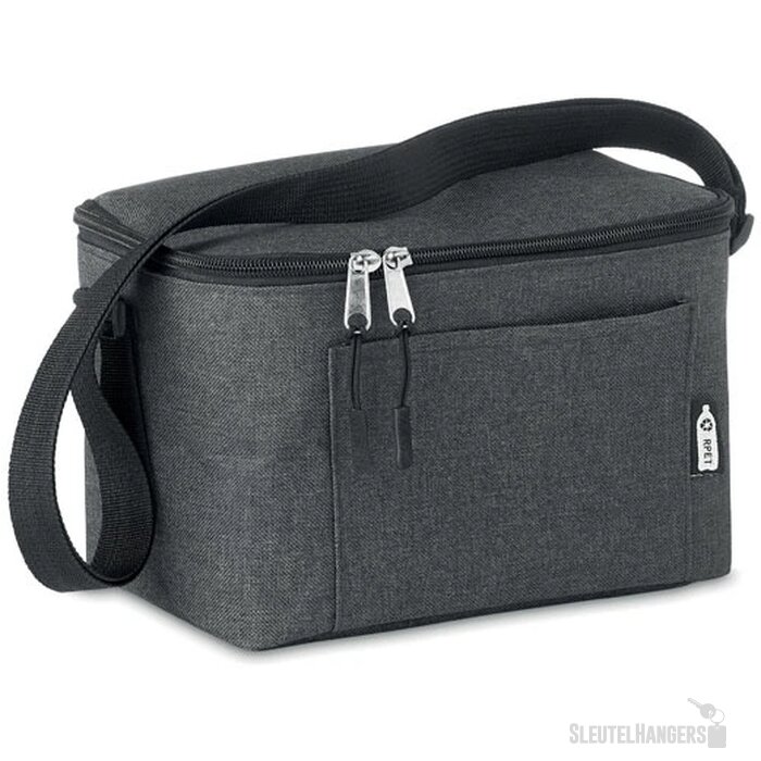 Rpet koeltas voor 6 blikjes Cuba zwart