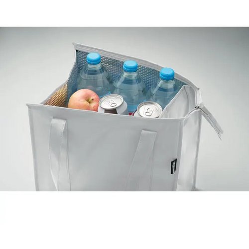 Non-woven rpet koeltas Wooler wit