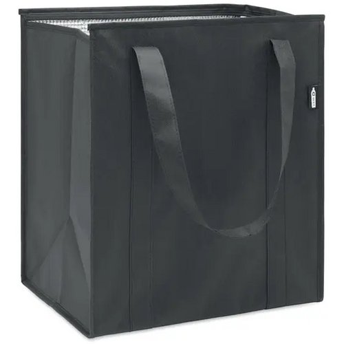 Non-woven rpet koeltas Wooler zwart