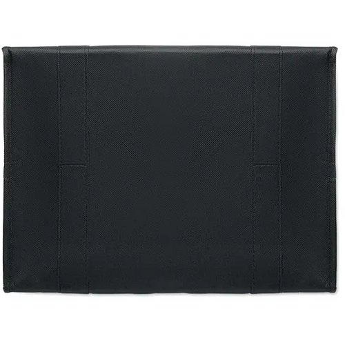Non-woven rpet koeltas Wooler zwart
