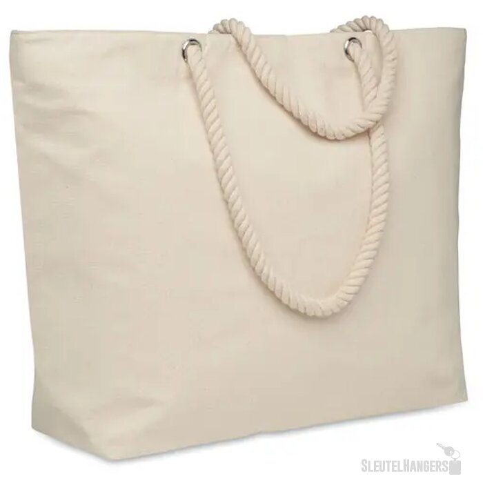 Strandkoeltas van katoen Heaven beige