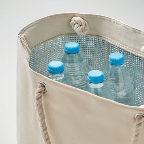 Strandkoeltas van katoen Heaven beige