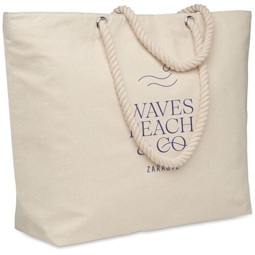Strandkoeltas van katoen Heaven beige